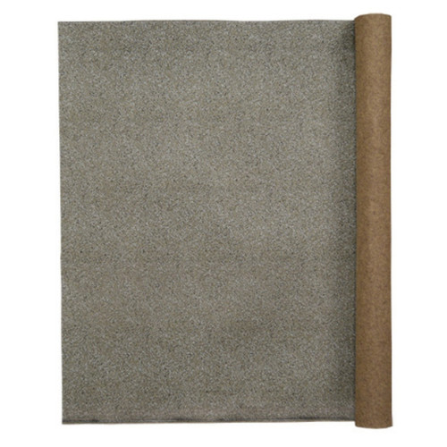 Trunk mat sheet in black & gray small plaid design, 54 x 76 inches, durable Burtex material for classic car interiors.