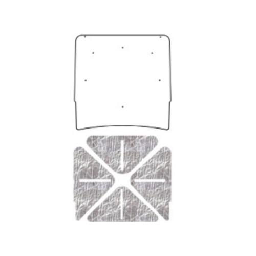Premium Hood Insulation Pad Heat Shield for 1965-66 Ford, AcoustiShield & ABS Materials, Ultimate Sound & Heat Insulation