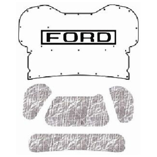 Premium Hood Insulation Pad Heat Shield for Ford F-150 1992-96 | Ultimate Sound & Heat Insulation, Easy Installation
