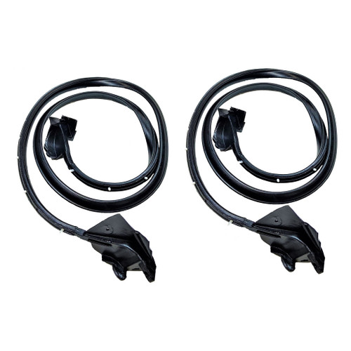 Weatherstrip Seal Kit for Chevrolet Camaro, EPDM Rubber, Easy Installation, Quieter Ride, Long-lasting Performance