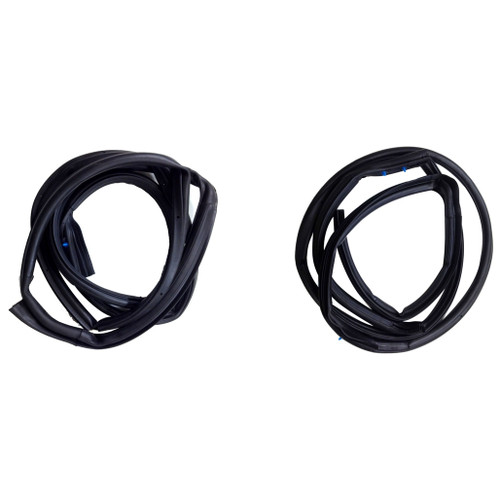 Rubber Weatherstrip Seal for Jeep Wrangler, LH & RH, EPDM Material, Easy Installation, Quieter Ride, Long-lasting