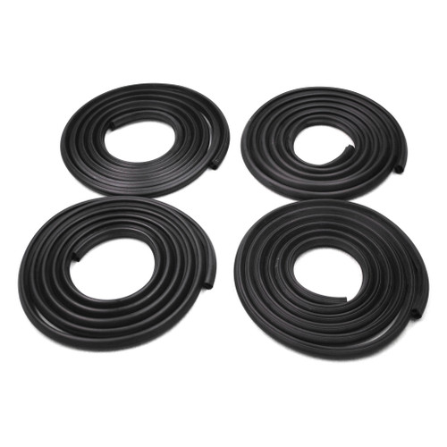 Weatherstrip Seal for 1964-1970 Chevrolet: LH, RH Door Rubber Weatherstrip Kit for a Secure, Quiet, and Insulated Ride