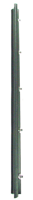 Window Sweeps Felt Kit Belt Line Weatherstrip for Chevrolet S10 Front Door - High Quality Seal for Glass and Metal Frame