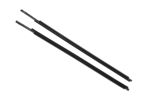 Window Sweeps Felt Kit Belt Line Weatherstrip for Toyota Tundra Front Door - Pair of Outer Left and Right Hand Moldings