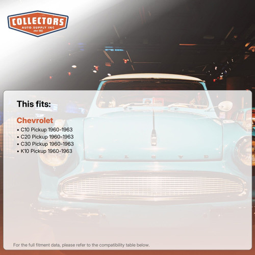 Vent Window Rubber Weatherstrip Seal RH for 1960-1963 Chevrolet