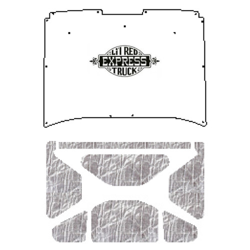Premium Hood Insulation Pad Heat Shield for 1978 Dodge Truck - Ultimate Sound and Heat Insulation, ABS Material, Easy Install