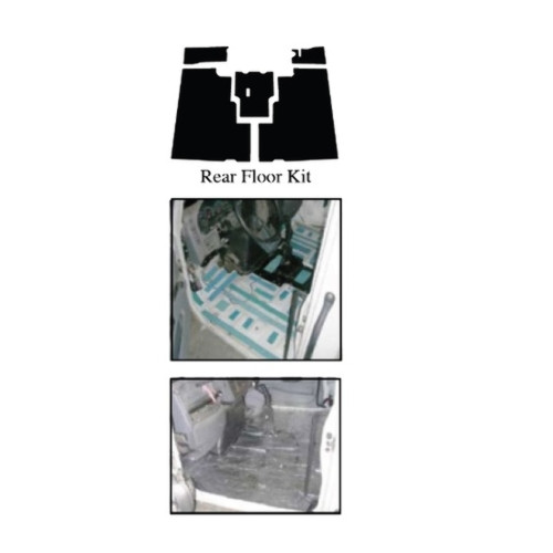 Insulation Sound Deadener Kit for 2005-2009 International DuraStar Shield Floor