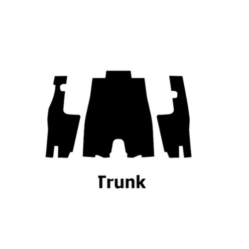 Insulation Sound Deadener Kit for 1969 Chevrolet Camaro Coupe Trunk Floor Kit