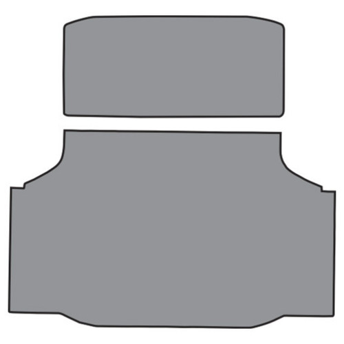Trunk Mat for Classic Oldsmobile Cutlass, Carpet with Pad Loop, Molded Style, US-Made, Fits 1968-1972 Models