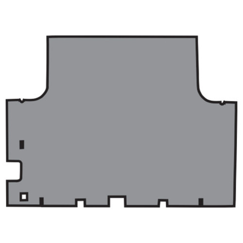 Trunk Mat for 1966-1967 Dodge Coronet 2DR Coupe, Automotive-Grade Carpet, Easy Installation, Made in the USA