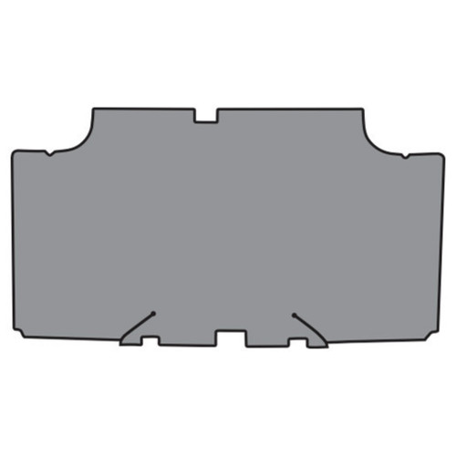 Trunk Mat for 1968-1969 Plymouth GTX Coupe TM Vinyl, Interior Carpet, US-made Die Cut Style, OEM Quality Replication.