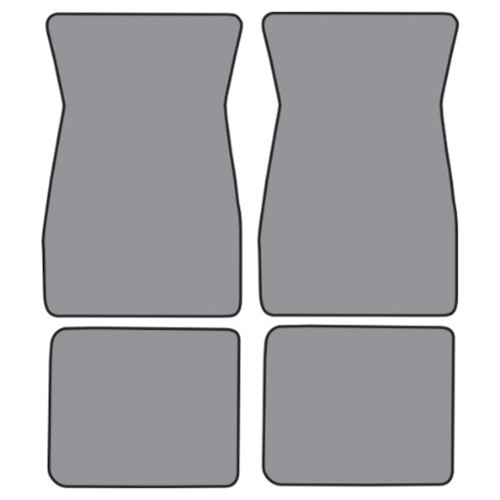 Floor Mats for 1964-1968 Ford Mustang (FM18 FM18R) Loop 4Pc