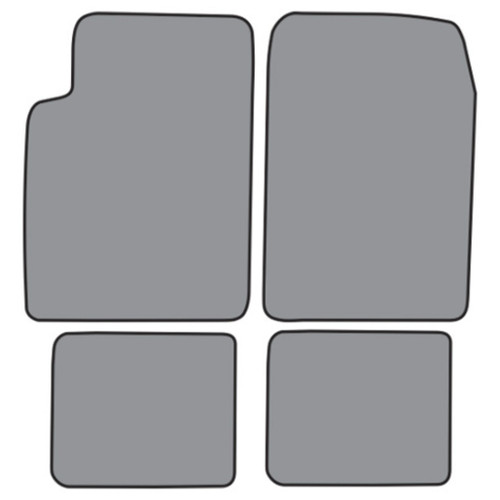 Floor Mats for 1987-1990 Ford Escort (FO970F FM18R) Cutpile 4Pc