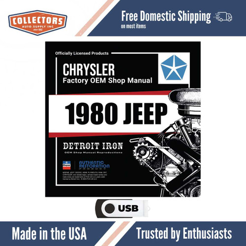 Digital Shop Manual and Resources for 1980 Jeep