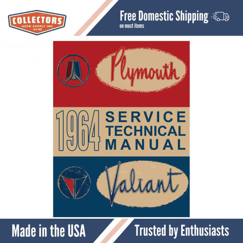 Service Manual for 1964 Plymouth