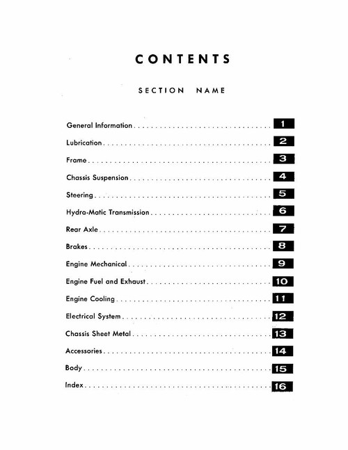 Service Manual for 1959 Cadillac