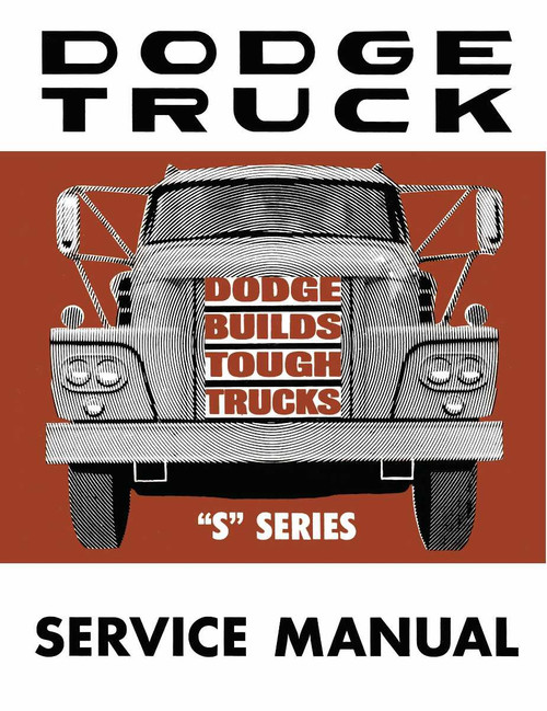 Service Manual for 1963 Dodge Truck S Series
