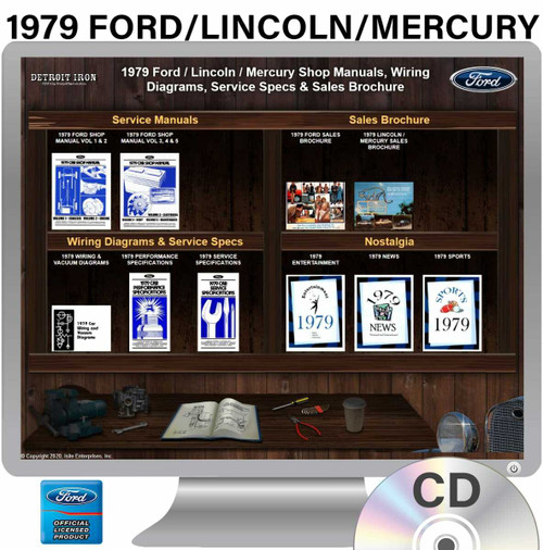 Digital Shop Manual and Resources for 1979 Ford Lincoln Mercury