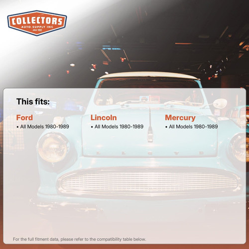 Digital Parts Manual for 1980-1989 Ford, Lincoln, Mercury