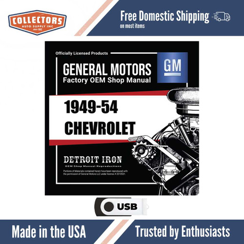 Digital Shop Manual and Resources for 1949-1954 Chevrolet and 1953-54 Corvette