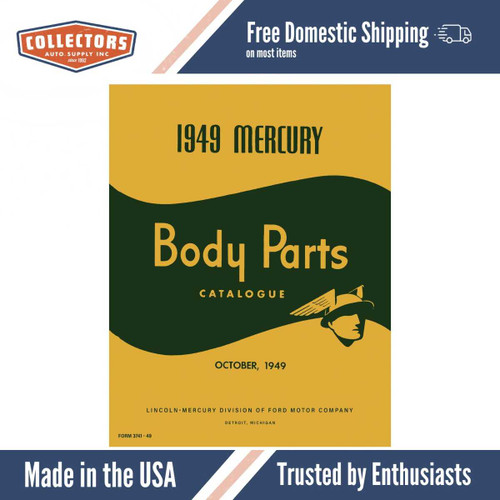 Parts Catalog for 1949 Mercury