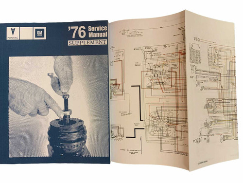 Service Manual for 1976 Pontiac
