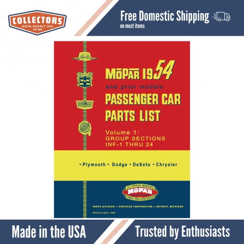Parts Catalog for 1946-1954 Mopar