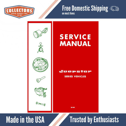 Service Manual for 1967-1971 Jeepster and Commando