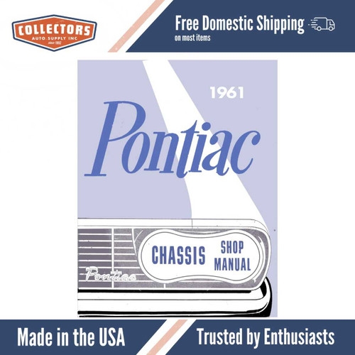 Service Manual for 1961 Pontiac