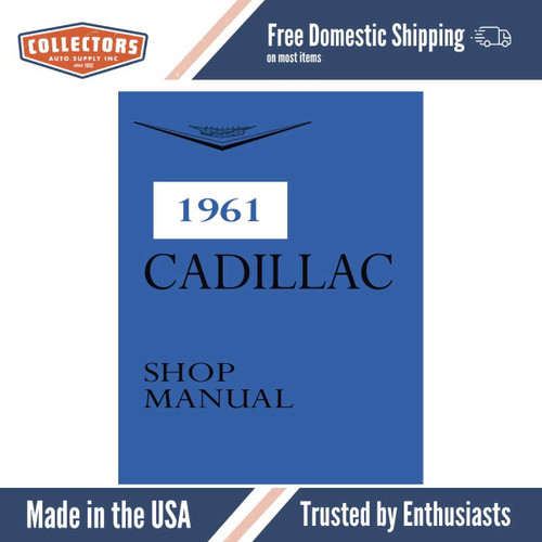 Service Manual for 1961 Cadillac