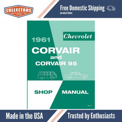 1961 Chevrolet Corvair and Corvair 95 Shop Manual