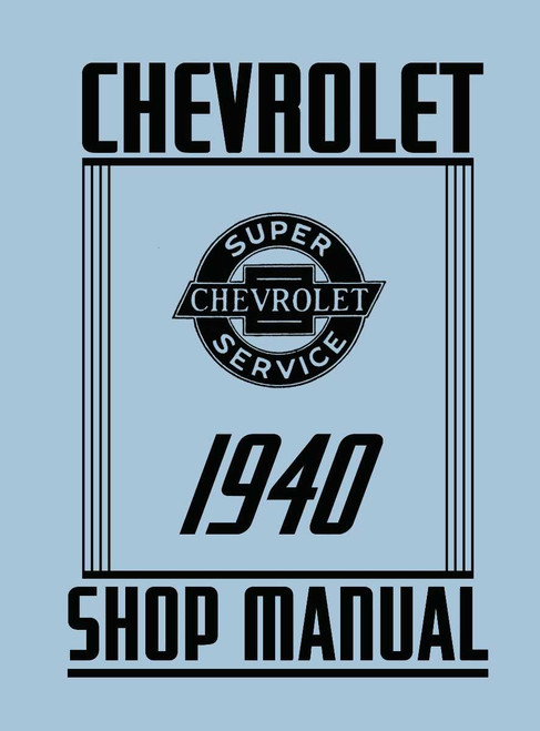 Service Manual for 1940 Chevrolet