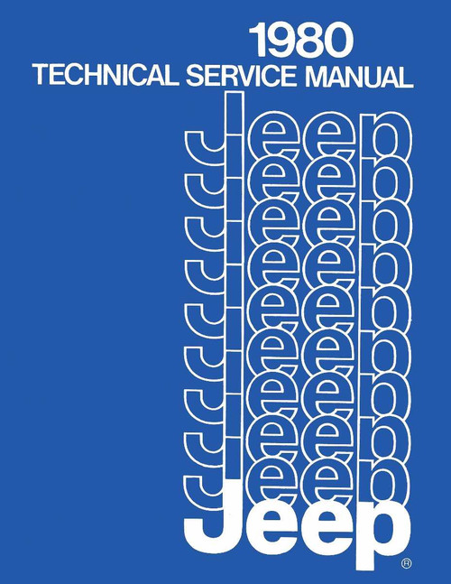 1980 Jeep Technical Service Manual