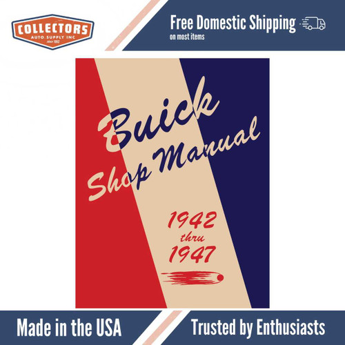 Service Manual for 1942-1947 Buick