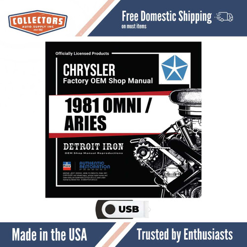 Digital Shop Manual and Resources for 1981 Dodge Omni