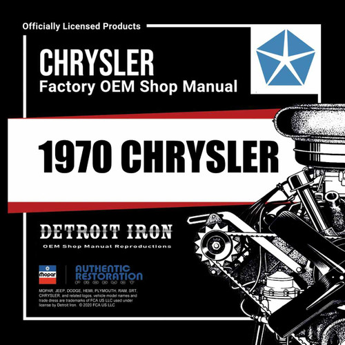 Digital Shop Manual and Resources for 1970 Chrysler