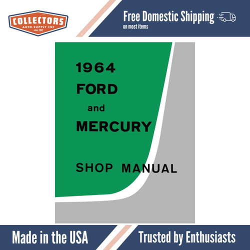 Service Manual for 1964 Ford, Mercury