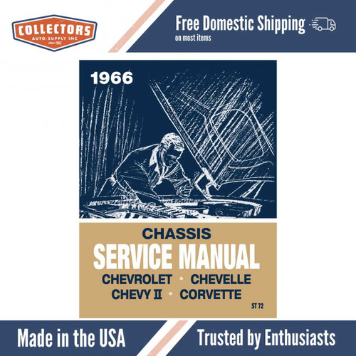 1966 Chassis Service Manual (Chevy/Chevelle/Chevy II/Corvette)