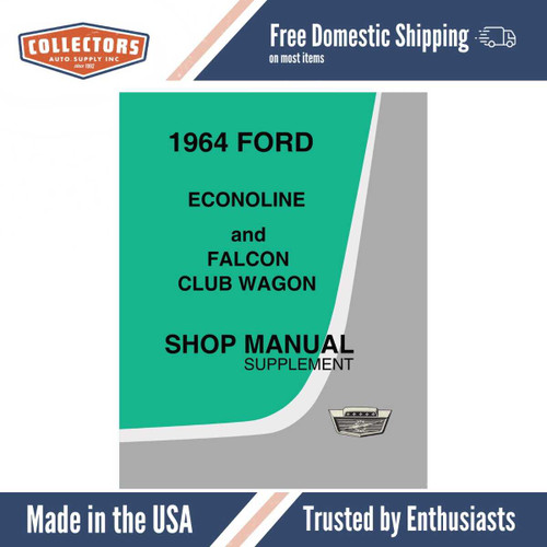 Service Manual for 1964 Ford Econoline