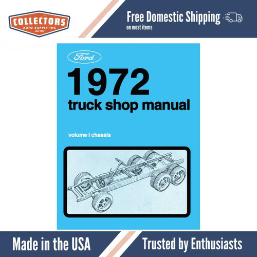 Service Manual for 1972 Ford Truck (5 Vol)