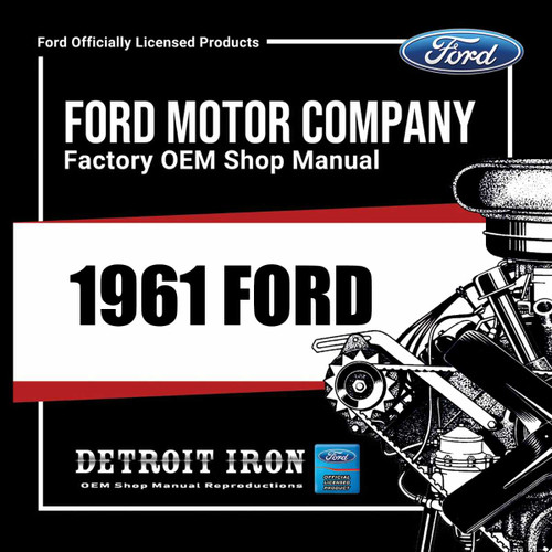 Digital Shop Manual and Resources for 1961 Ford