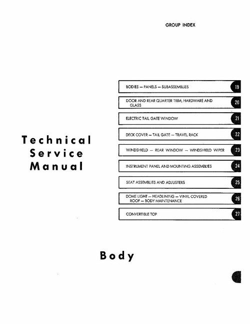 Service Manual for 1967 AMC American