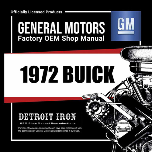 Digital Shop Manual and Resources for 1972 Buick