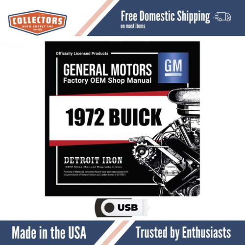 Digital Shop Manual and Resources for 1972 Buick