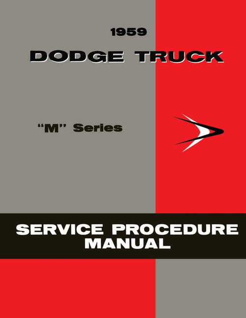 Service Manual for 1959 Dodge Truck