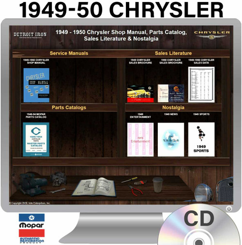 Digital Shop Manual and Resources for 1949-1950 Chrysler