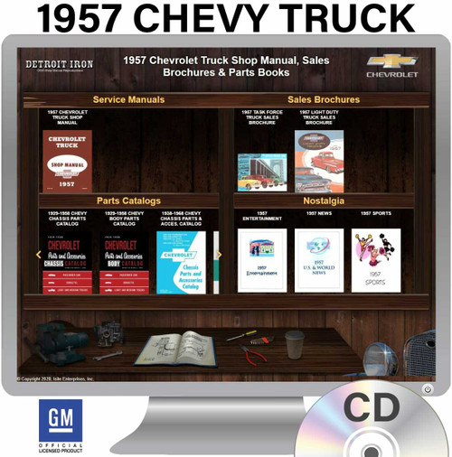 Digital Shop Manual and Resources for 1957 Chevrolet Truck