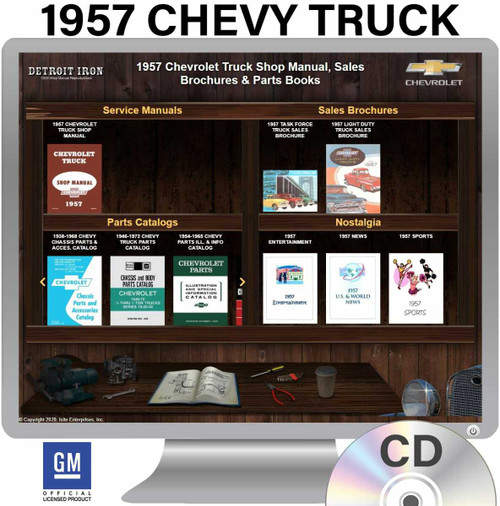 Digital Shop Manual and Resources for 1957 Chevrolet Truck