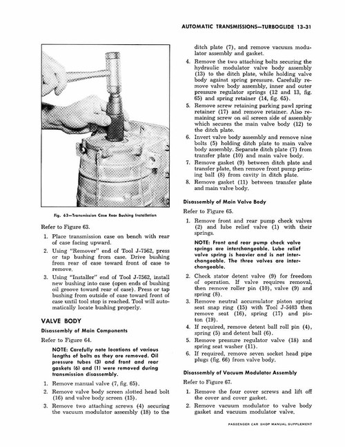 Service Manual for 1959-1960 Chevrolet Passenger Car