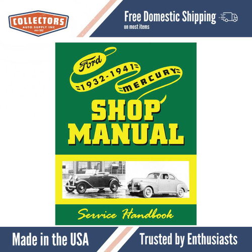 Service Manual for 1932-1941 Ford, Mercury